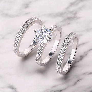 Moissanite prsten set