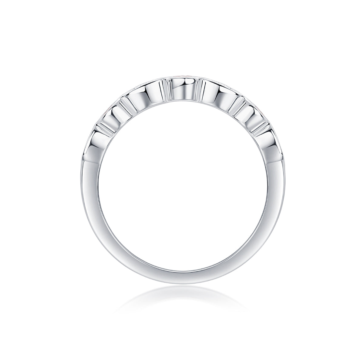 Lumière | Diamond Veil | Prsten | 11 Moissanit