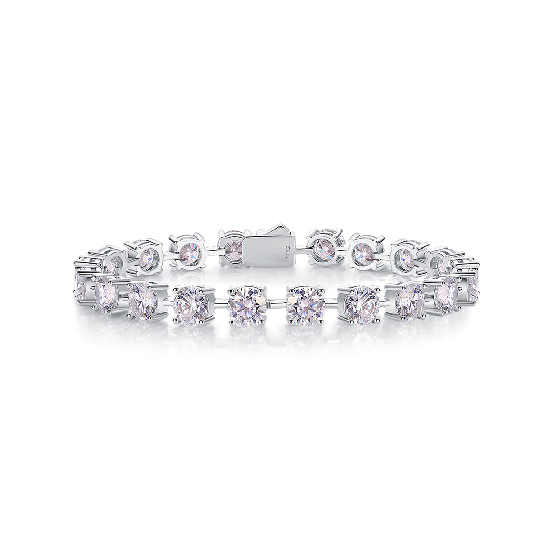 Cuffed Desire Noir Moissanite narukvica – prednji pogled