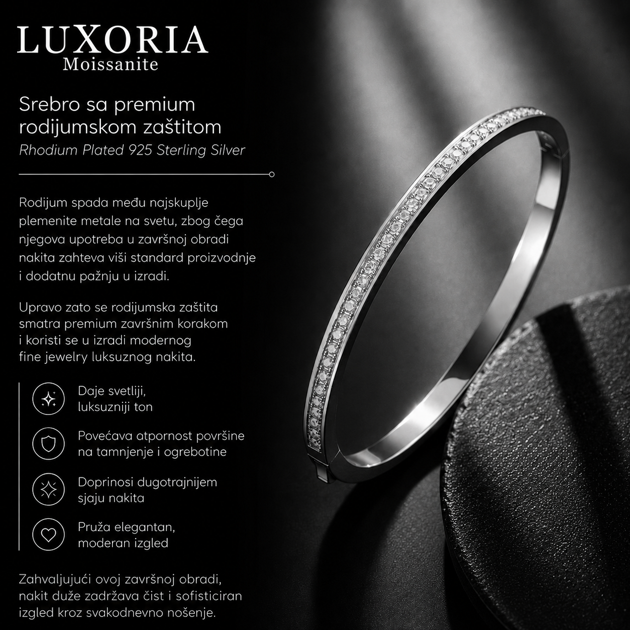 Prestige Lumière | Moissanite prsten | 3ct