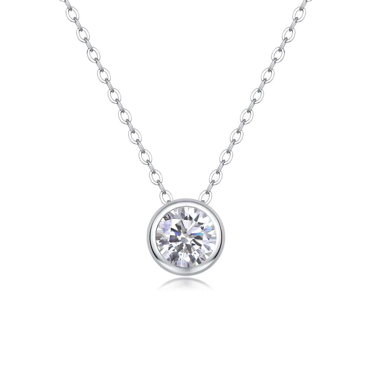 Opium Dream Lumière Moissanite ogrlica — 1ct
