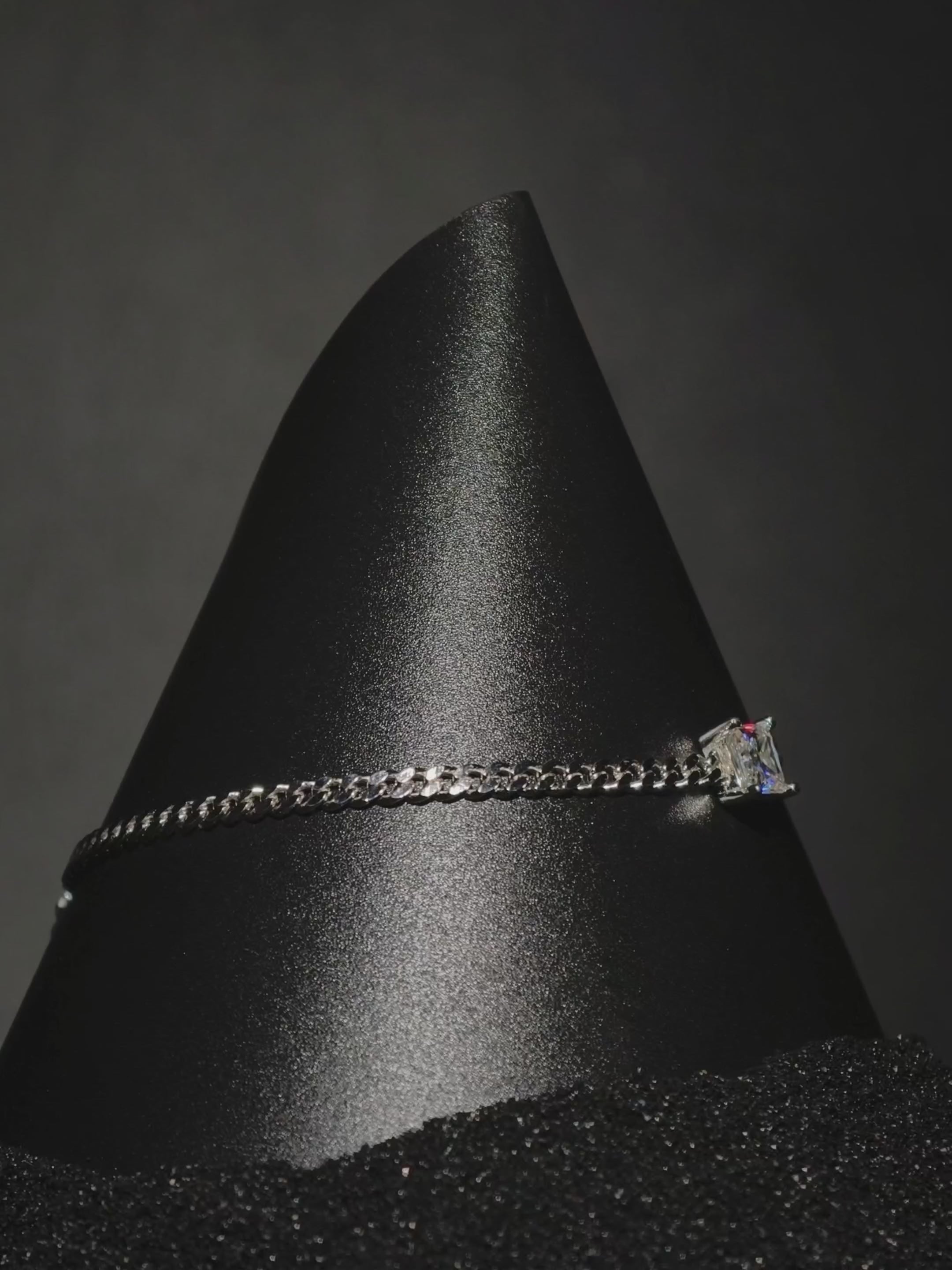 Chain of Rhapsody Lumière | Moissanite narukvica | 1 ct