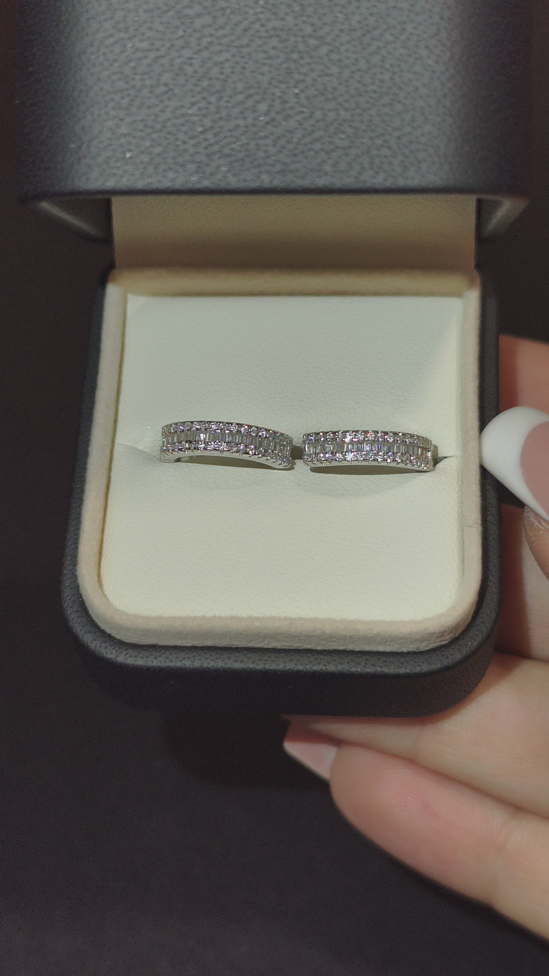 Noir | Flawless Alibi | Mindjuše | 98 Moissanite